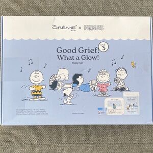 The Crème Shop x Peanuts Mask 3 piece Set